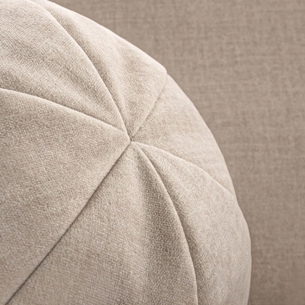 Sofa z Funkcją Spania SORENO Beżowa Nowoczesna