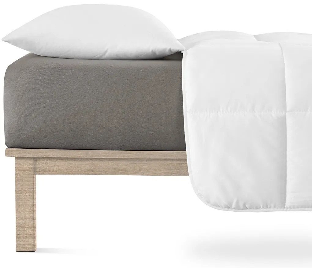 4Home prześcieradło jersey Lycra antracyt, 90 x 200 cm