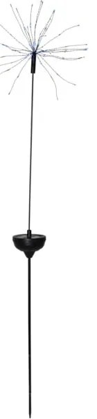 Ogrodowa lampa solarna LED z kolorowymi diodami Star Trading Firework, wys. 100 cm