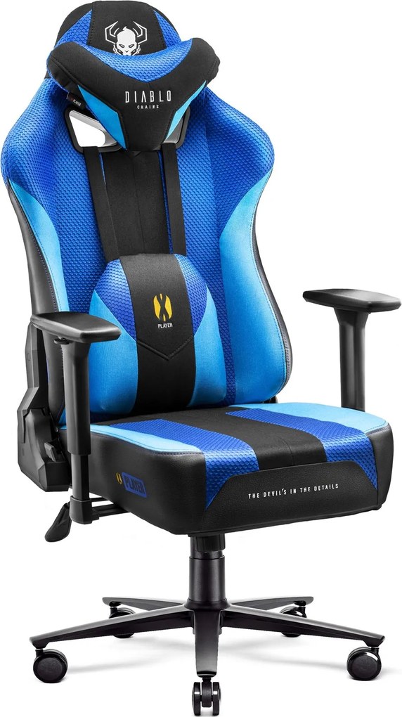 Fotel gamingowy Diablo X-Player 2.0 King Size Frost Black