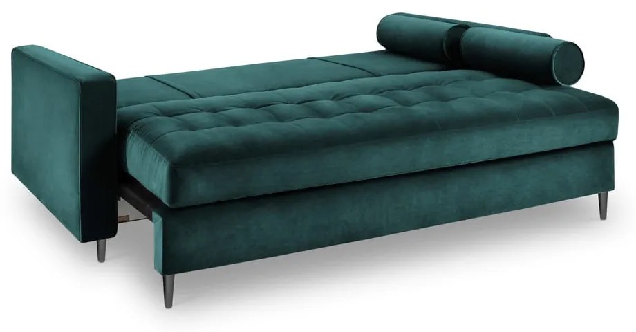 Morska aksamitna rozkładana sofa Milo Casa Santo