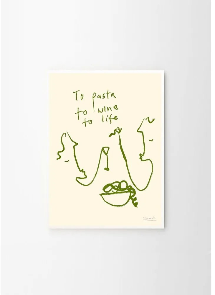 Plakat 30x40 cm To Life – The Poster Club