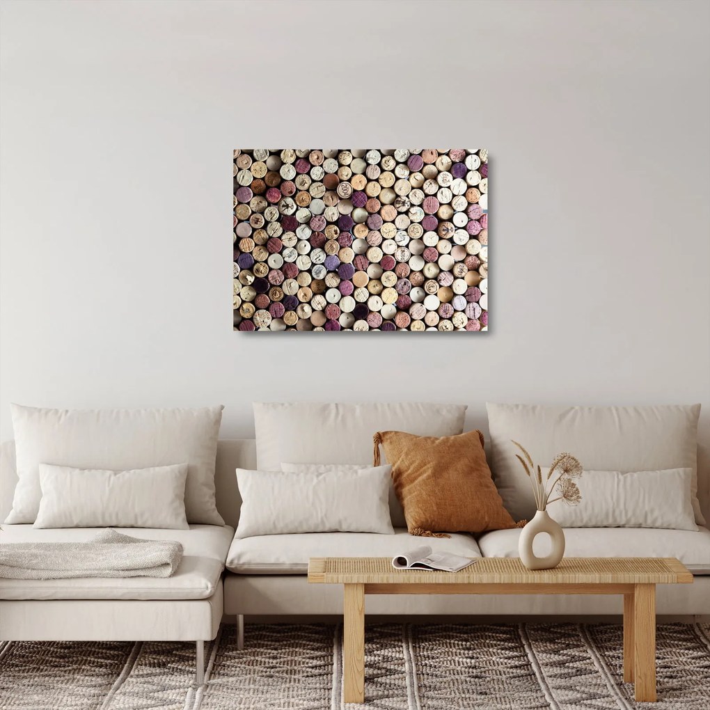 Obraz na szkle - Sezon na wino (70x50 cm)