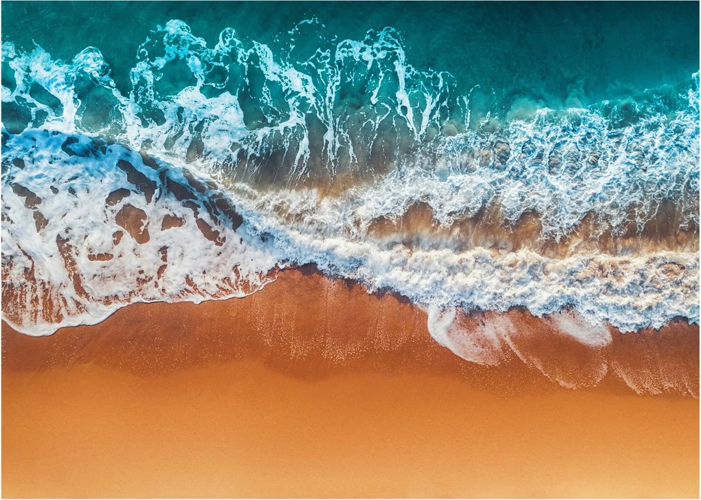 Obraz na szkle plaży morskiej (70x50 cm)
