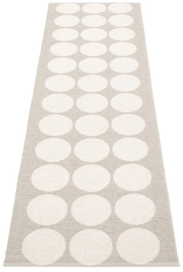 Beżowo-kremowy chodnik odpowiedni na zewnątrz 70x240 cm Hugo Linen Vanilla – Pappelina
