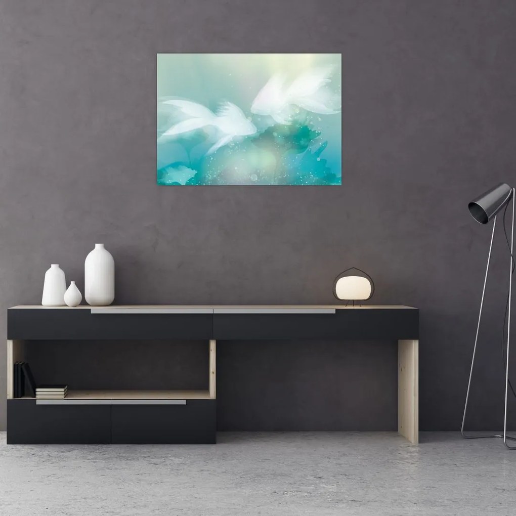Obraz - Rybki (70x50 cm)