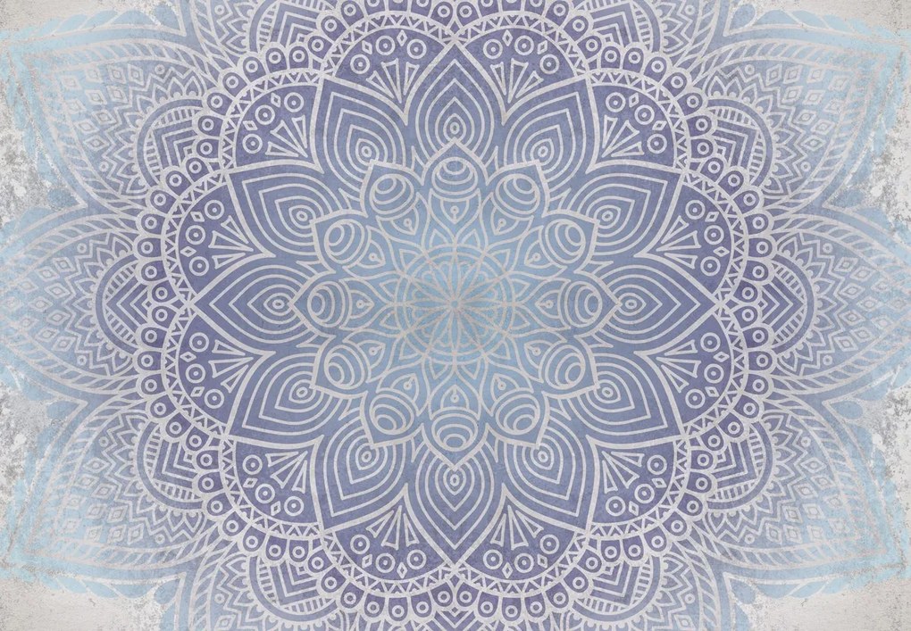 Fototapeta - Mandala w betonie (196x136 cm)