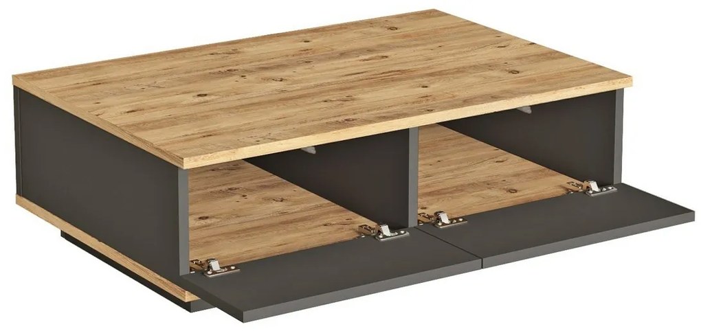 Stolik konferencyjny Frem Anthracite and AtlanticPine