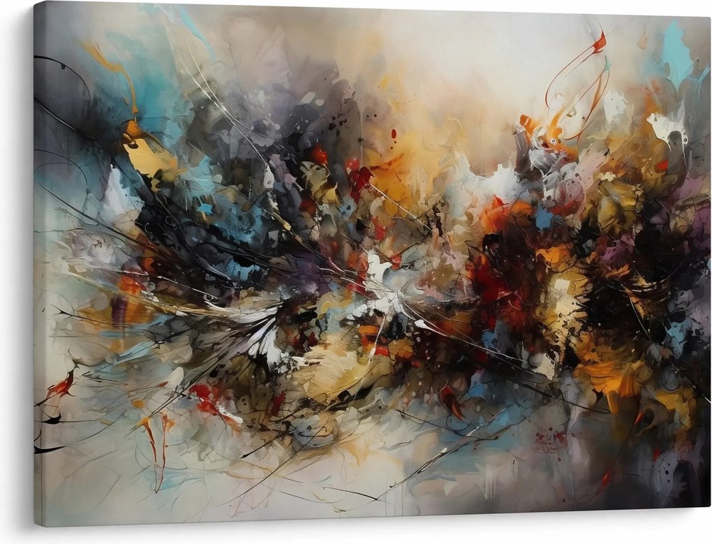 Obraz - Grafika abstrakcyjna (70x50 cm)