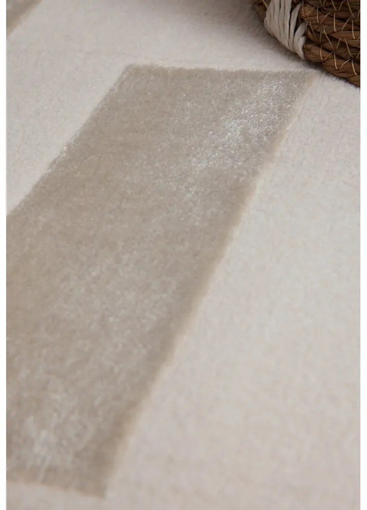 Szaro-kremowy dywan 160x235 cm Perles Onyx – Elle Decoration