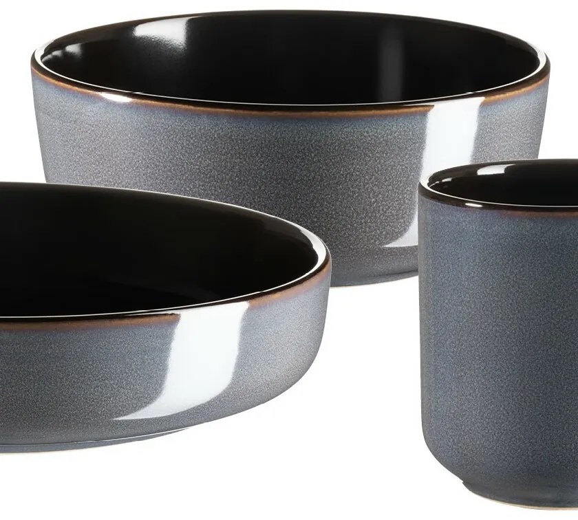 Mäser 10-częściowy zestaw jadalny ALENIA, niebieski