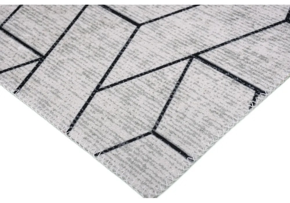 Jasnoszary chodnik odpowiedni do prania 80x200 cm – Vitaus
