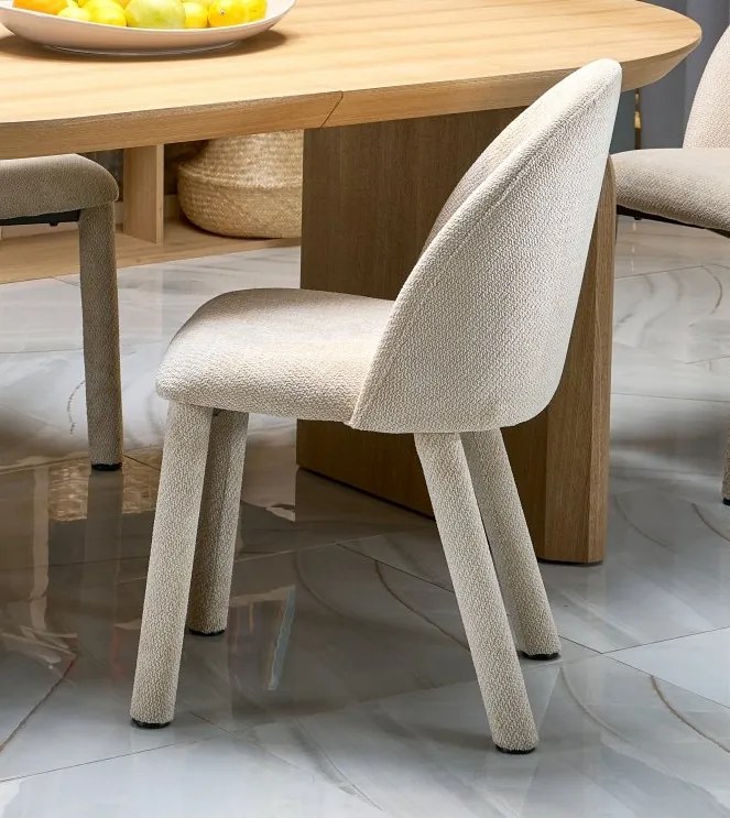 Krzesło do jadalni w całości tapicerowane K598 Halmar