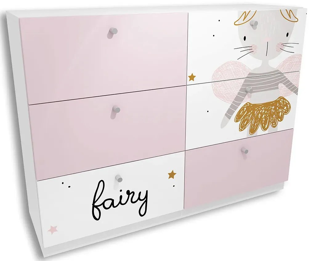 Dziecięca komoda z szufladami K5-M53