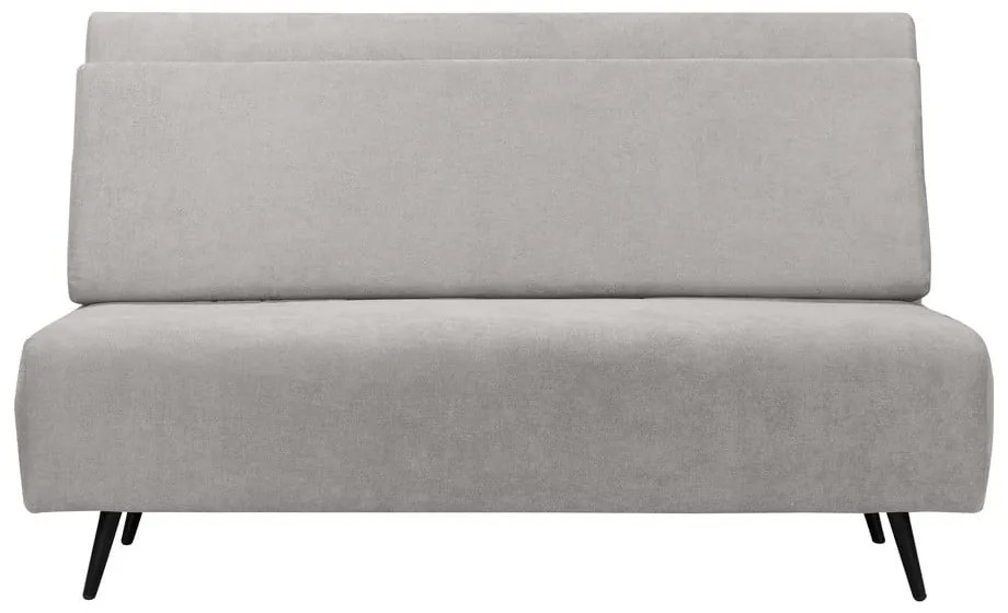 Jasnoszara rozkładana sofa 87 cm Mallory – Støraa