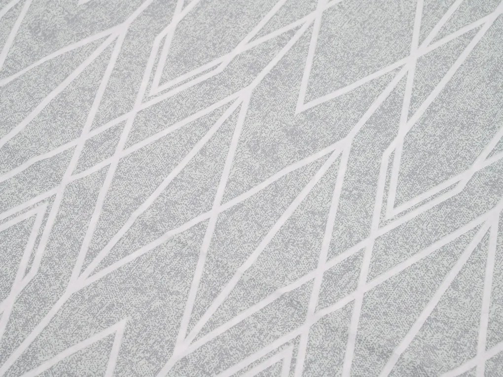 PrzytulneMieszkanie.pl PrzytulneMieszkanie.pl Pościel z bawełny Renforcé GRAY STRIPES szare Rozmiar pościeli: 70 x 90 cm | 140 x 200 cm