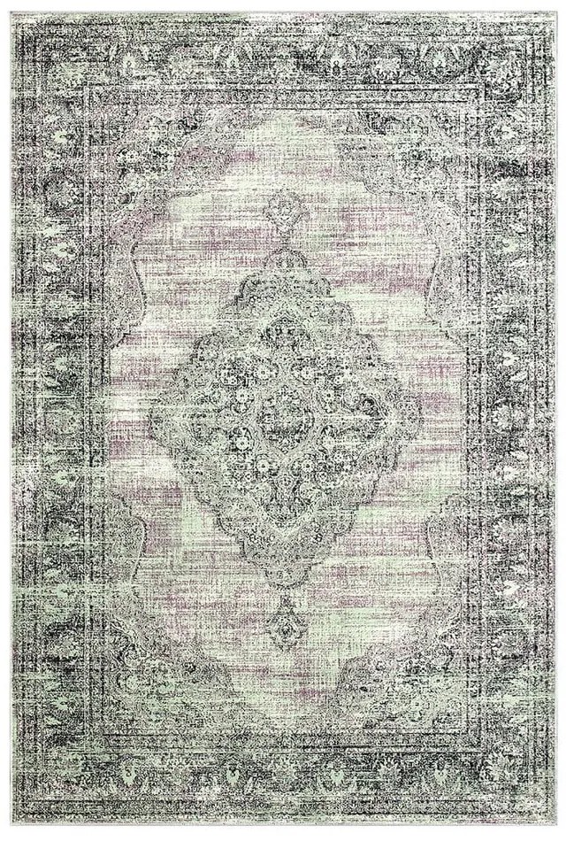 Zielono-szare dywaniki łazienkowe zestaw 2 szt. 60x100 cm – Foutastic