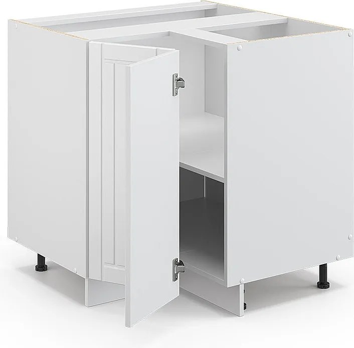 Szafka narożna biały domek wiejski 80.5x60x82 fame-line