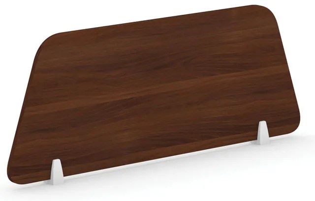 Parawan stołowy MIRELLI, 800 x 300 mm, orzech