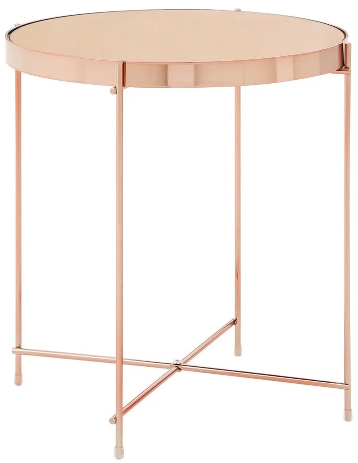 Okrągły stolik ze szklanym blatem ø 43 cm Allure – Premier Housewares