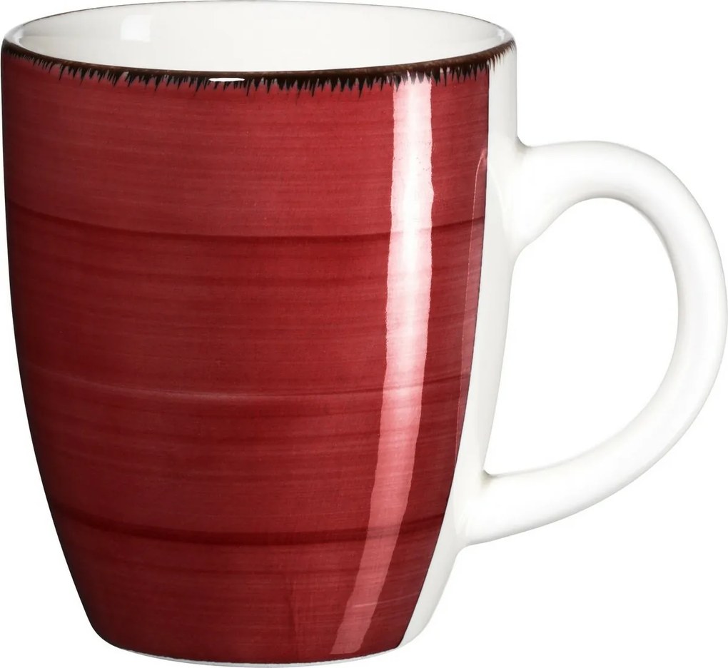 Mäser Zestaw 6 kubków Bel Tempo 380 ml, czerwony