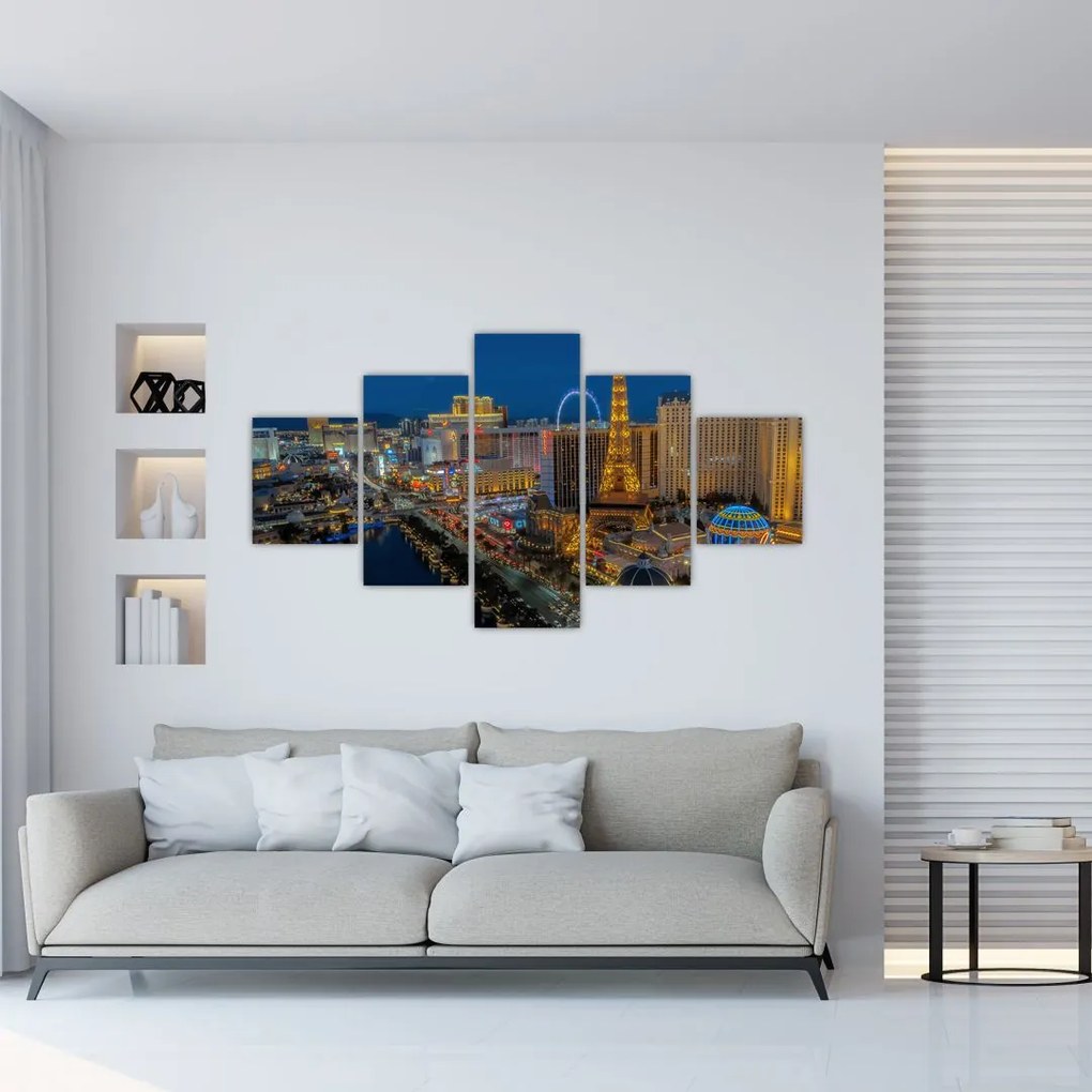 Obraz Las Vegas nocą (125x70 cm)
