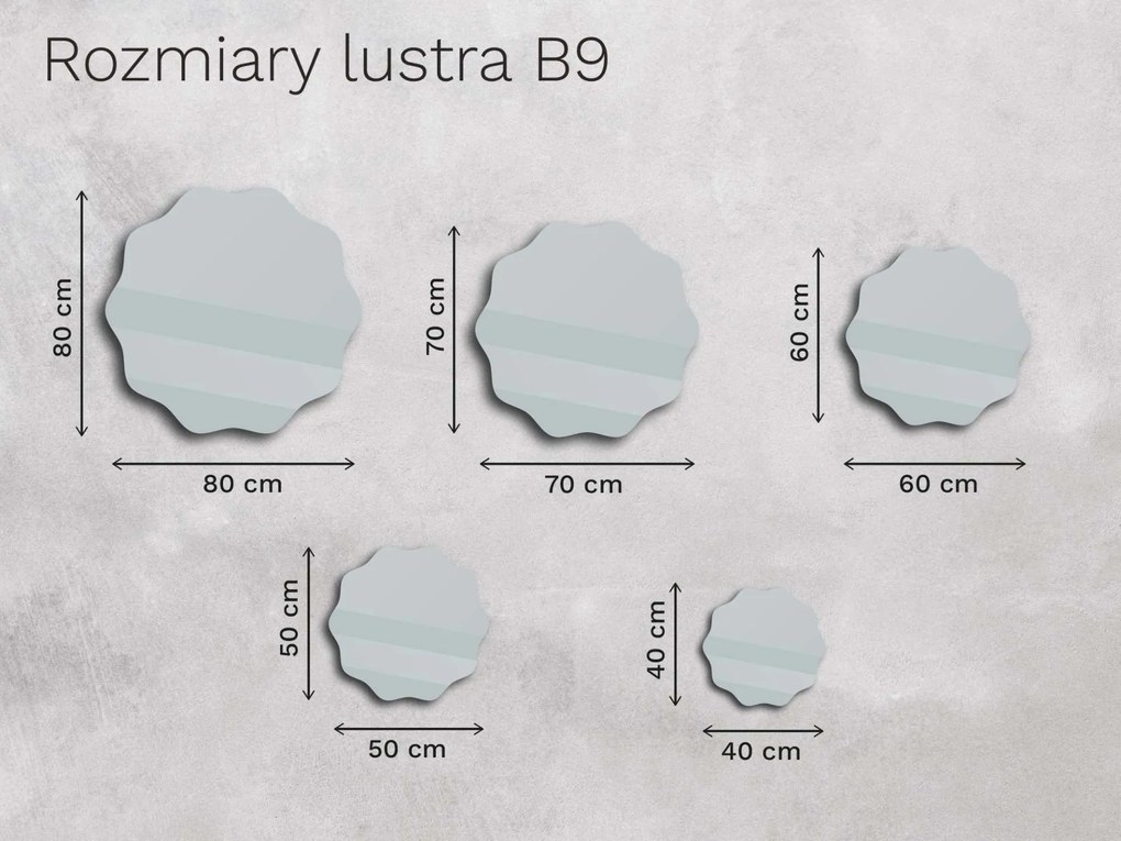 Lustro Base B9 80x80
