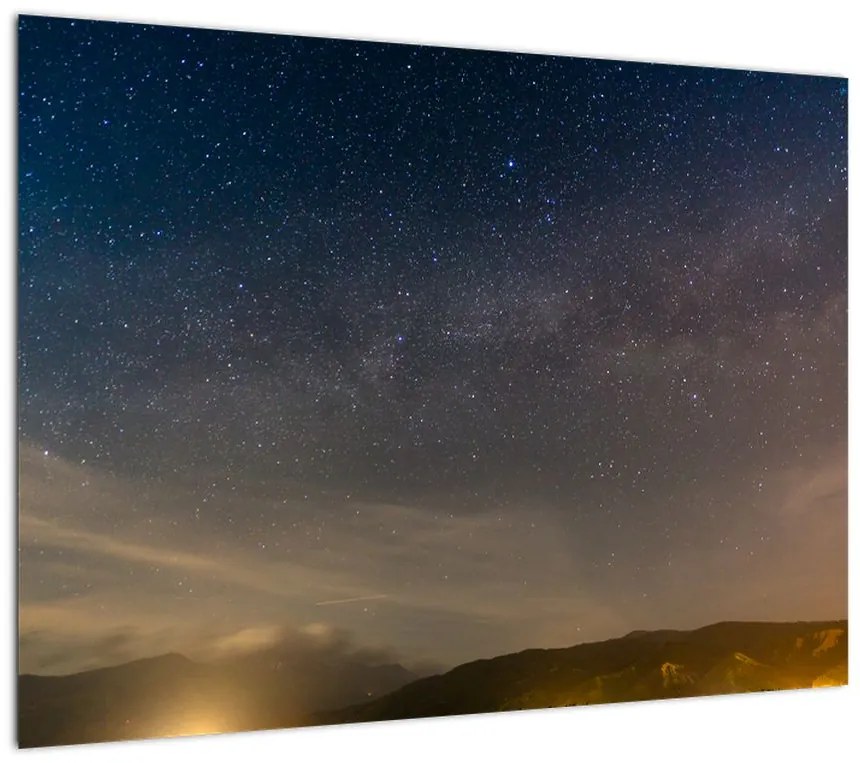 Obraz nocnego nieba (70x50 cm)