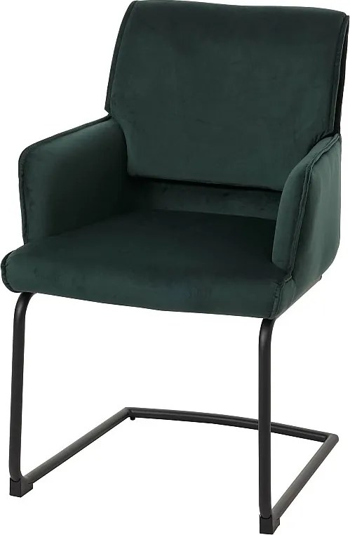 Krzesło wspornikowe MCW-N60,  zielony