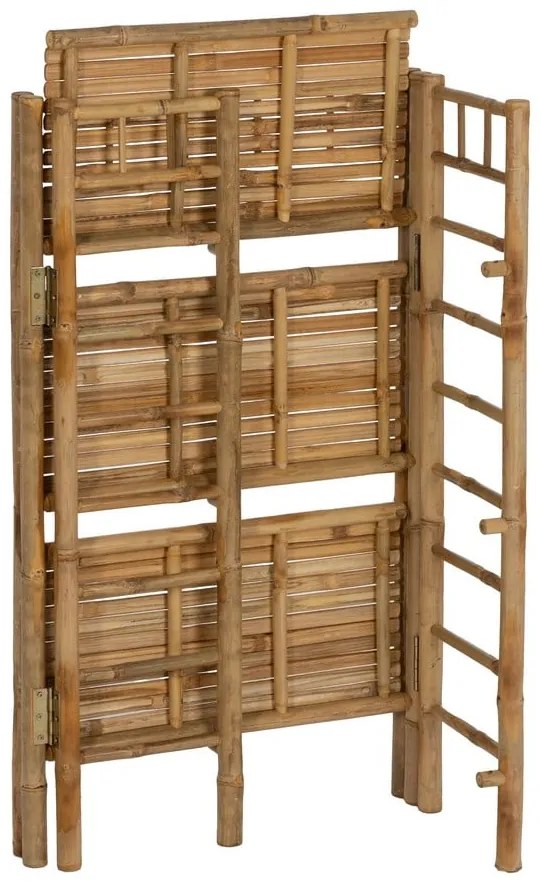 Bambusowy regał w naturalnym kolorze 61x104x34 cm Manali – Ixia