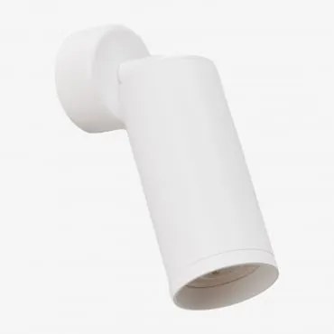 Kierunkowa Lampa Ścienna Z Aluminium Walid Biała - Sklum