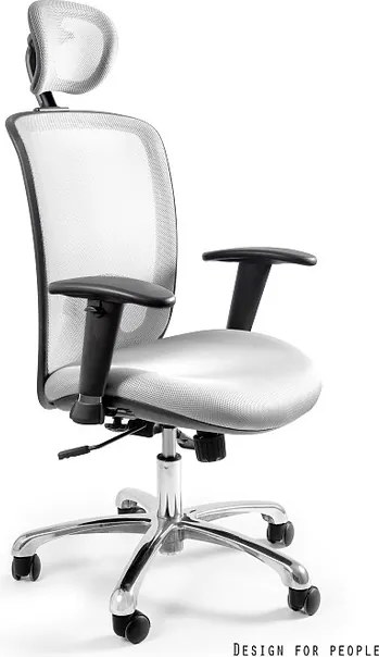 Ergonomiczny fotel biurowy Expander, tkanina kolor, zgodny z normą BHP