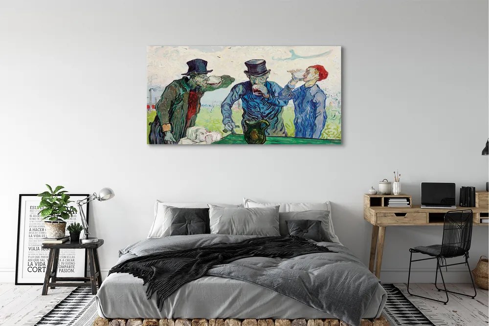 Zdjęcie na płótnie Pijący - Vincent van Gogh