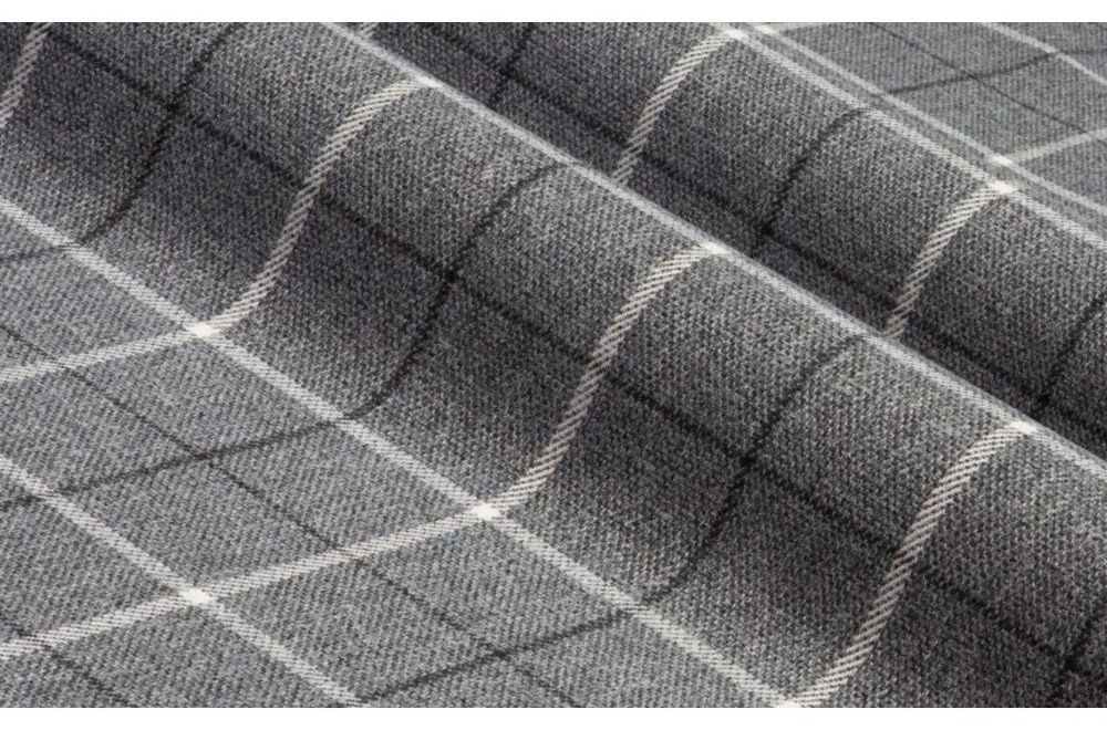 Szary fotel typu uszak Swan – Ropez