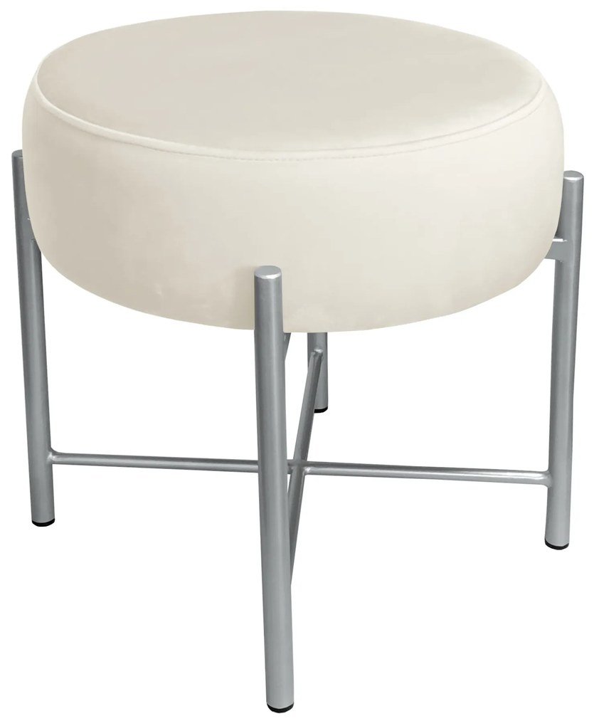 Taboret Pola noga metalowa szara MG50