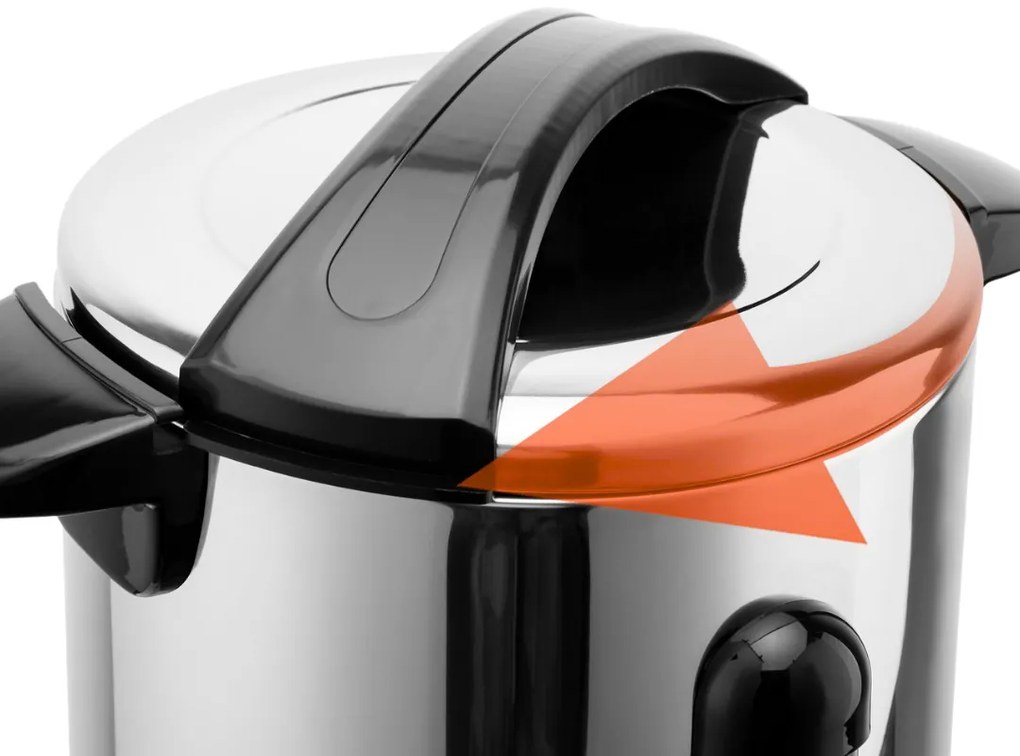 Podgrzewacz do wina/herbaty COZY, 6,8l, srebrna Jurhan