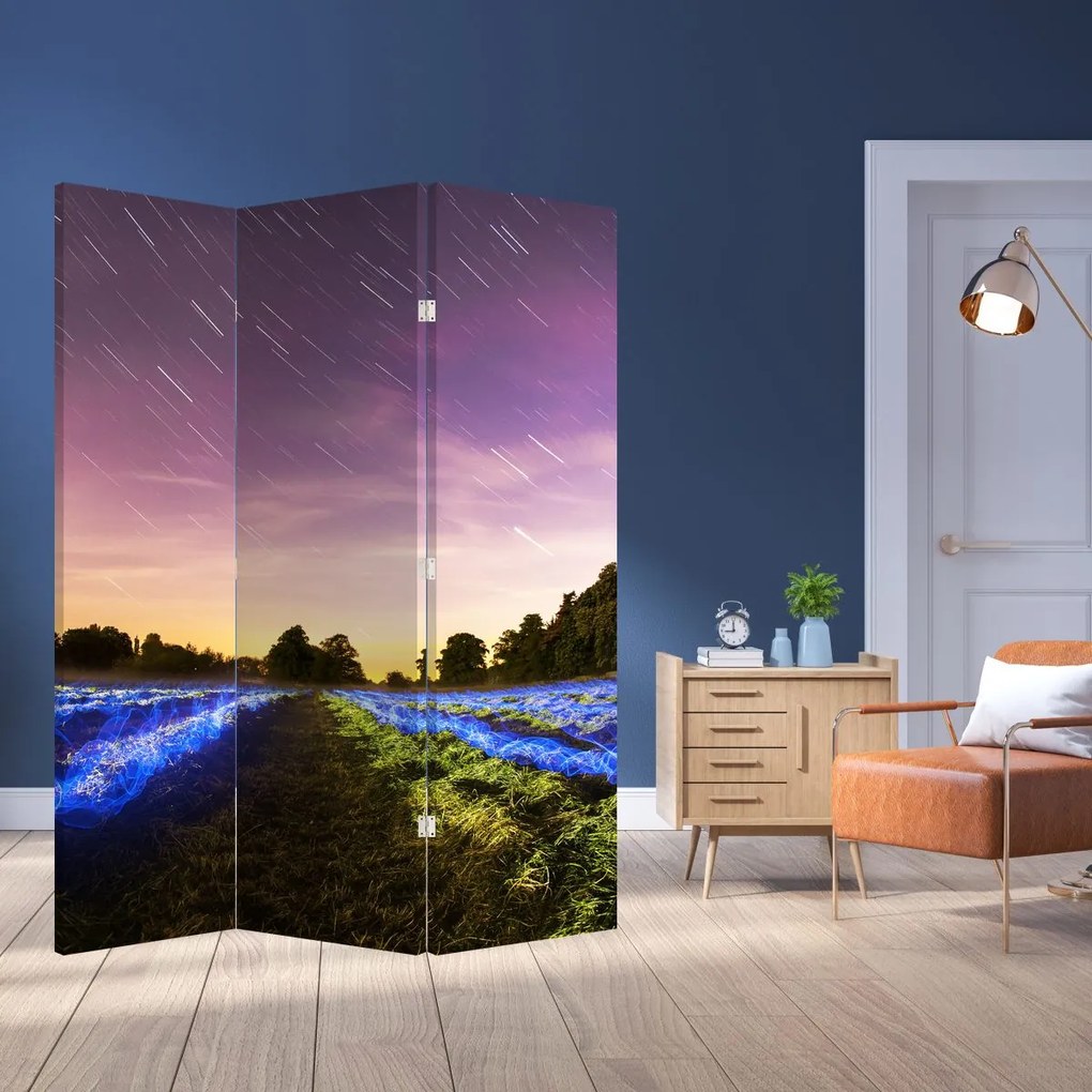 Parawan - Kolorowe pole (126x170 cm)