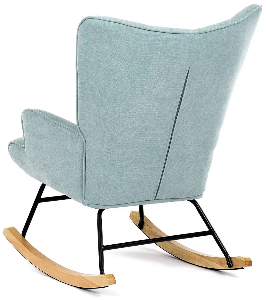 Fotel bujany BLUE2, turkusowy
