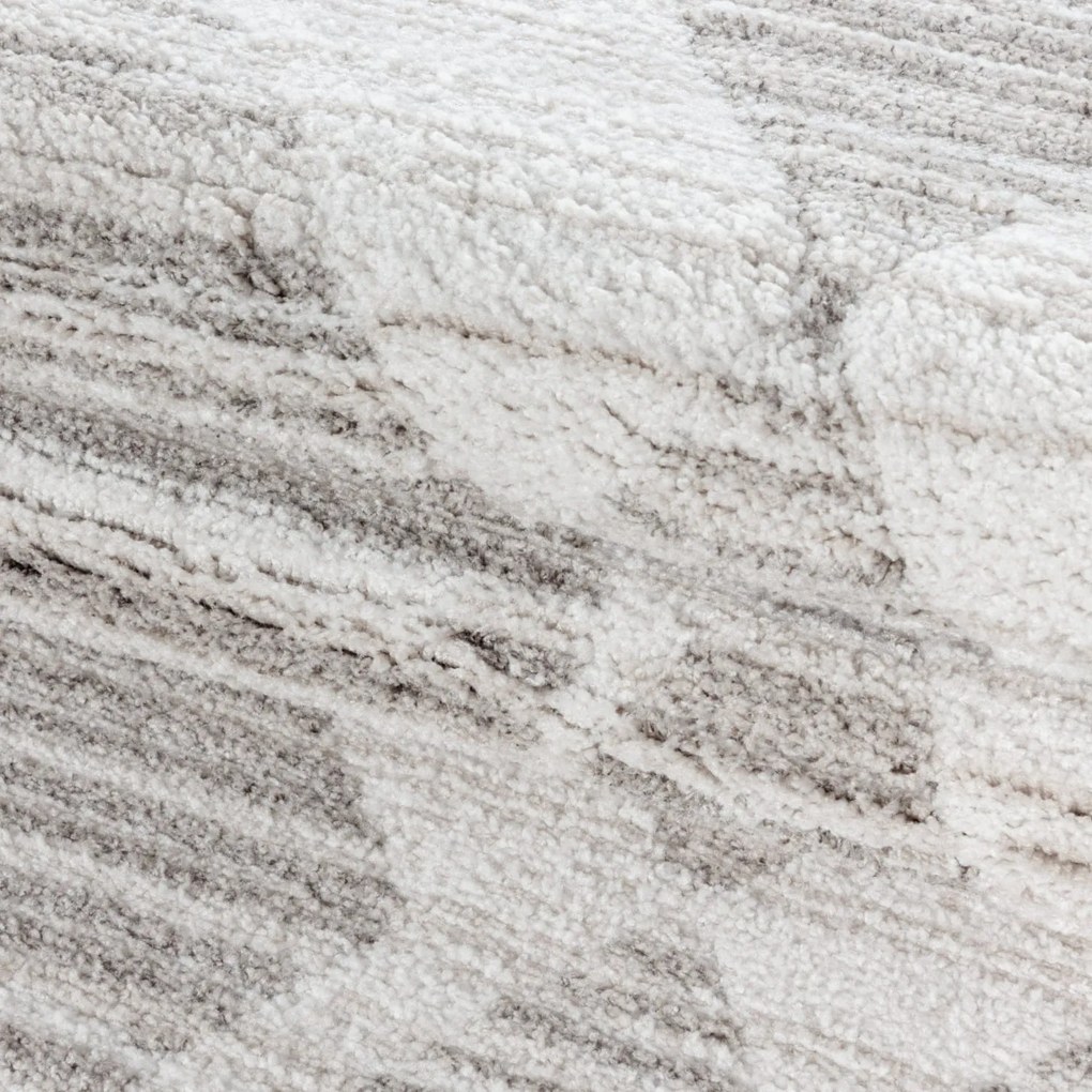 Dywan poliestrowy Berber romby 120 cm x 170 cm