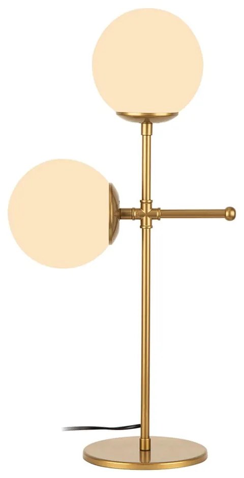 Lampa stołowa w kolorze złota Squid Lighting Kruva, wys. 55 cm