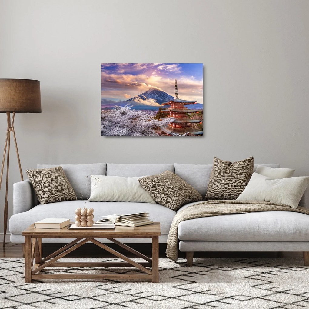 Obraz na szkle - Góra Fuji (70x50 cm)