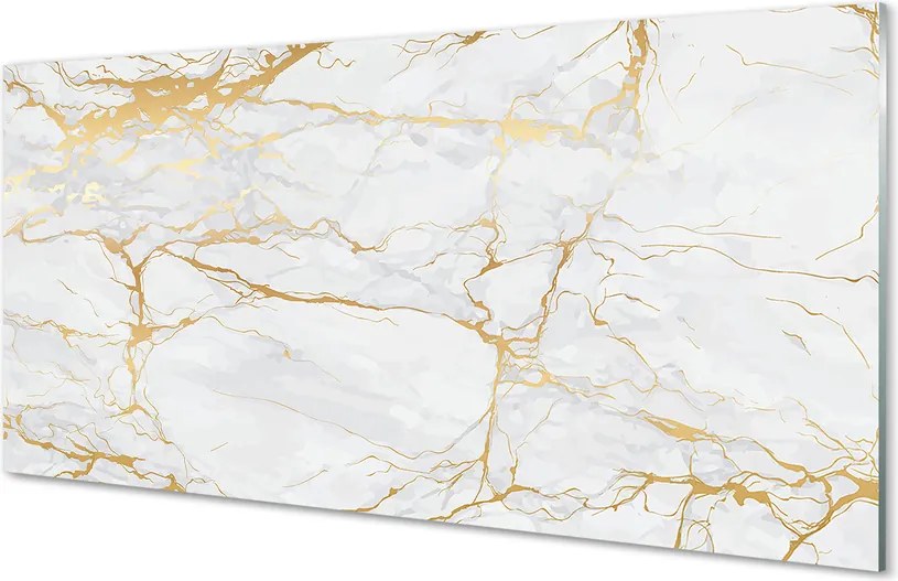 Panel szklany do Kuchni Marmurowy Akcent Wnętrza