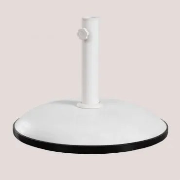 Okrągła Podstawa Parasola Ø50 Cm Z Betonu Zante Gardenia Biel - Sklum