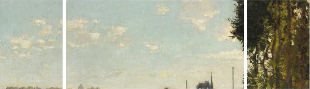 Obraz - Claude Monet, Argenteuil, reprodukcje (170x50 cm)