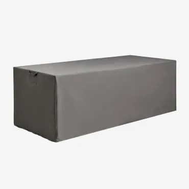 Pokrowiec Ochronny Na Prostokątny Stół Ogrodowy Otley Grey & 260 X 110 Cm - Sklum