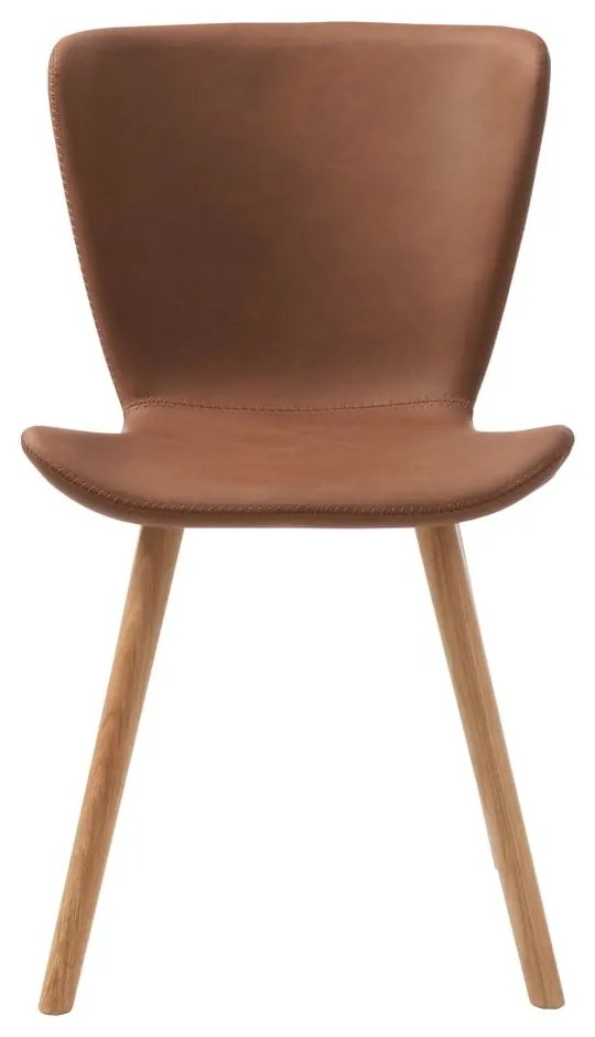 Koniakowe krzesło z imitacji skóry Teslin – Unique Furniture