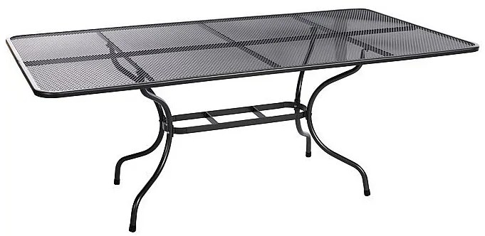 Metalowy zestaw ogrodowy SANDRA 1 + 6 stół 145x90 cm (CT309)