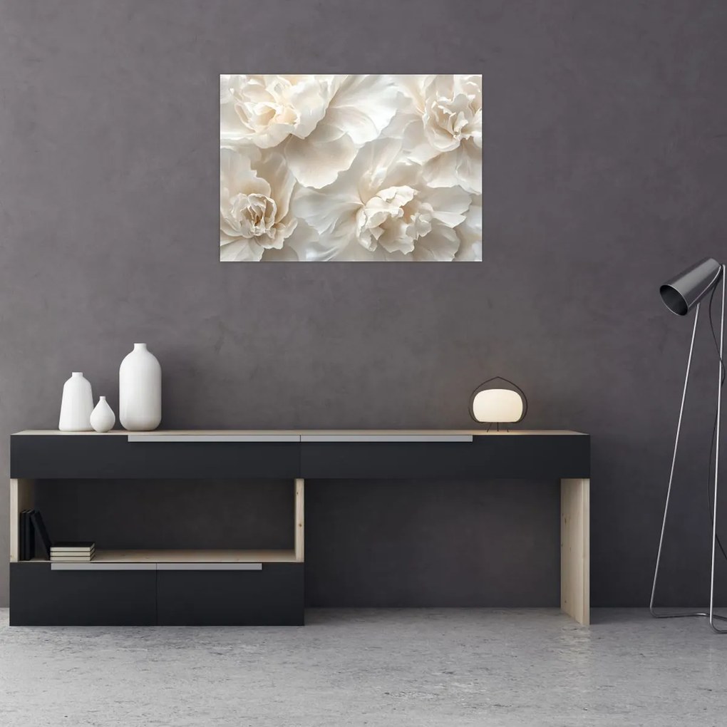 Obraz - Delikatne piwonie (70x50 cm)