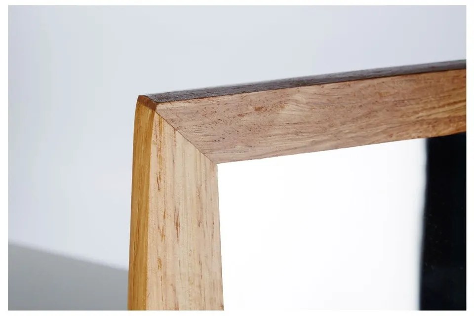 Lustro z drewnianą ramą 33x27 cm – Premier Housewares