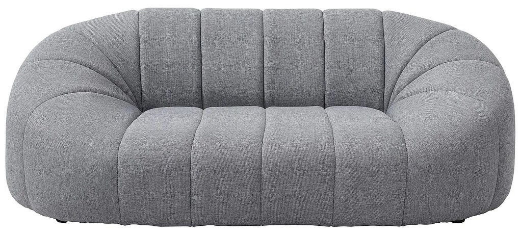 Kanapa dla zwierząt z szarą melanżową tapicerką - szer. 98 x gł. 62 x wys. 33 cm - PARUIMA